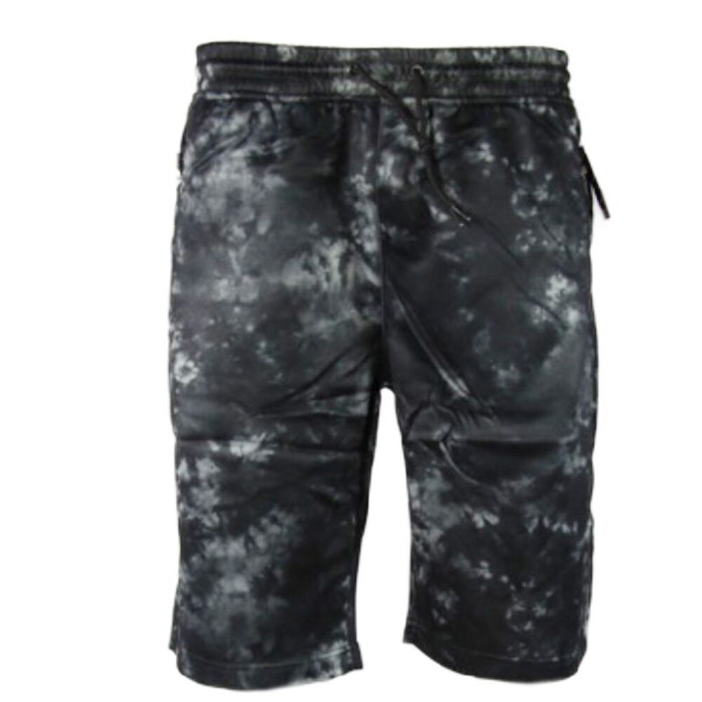 Men's Shorts Drawstring Waist Flat Front Back Pocket Straight Leg Casual Shorts
